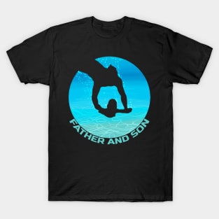 Swimming and Diving - Father and Son T-Shirt